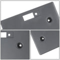 Front Bumper License Plate Mounting Bracket for Nissan Rogue (2014–2016)