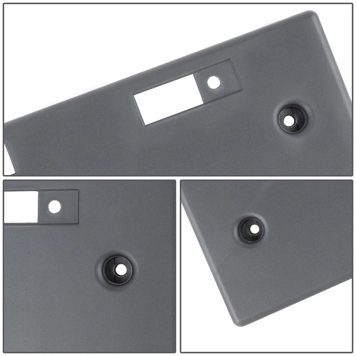 Front Bumper License Plate Mounting Bracket for Nissan Rogue (2014–2016)