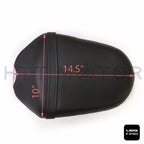 Leather Passenger Rear Seat Pillion Cover for Suzuki GSXR1000 (2009–2016)