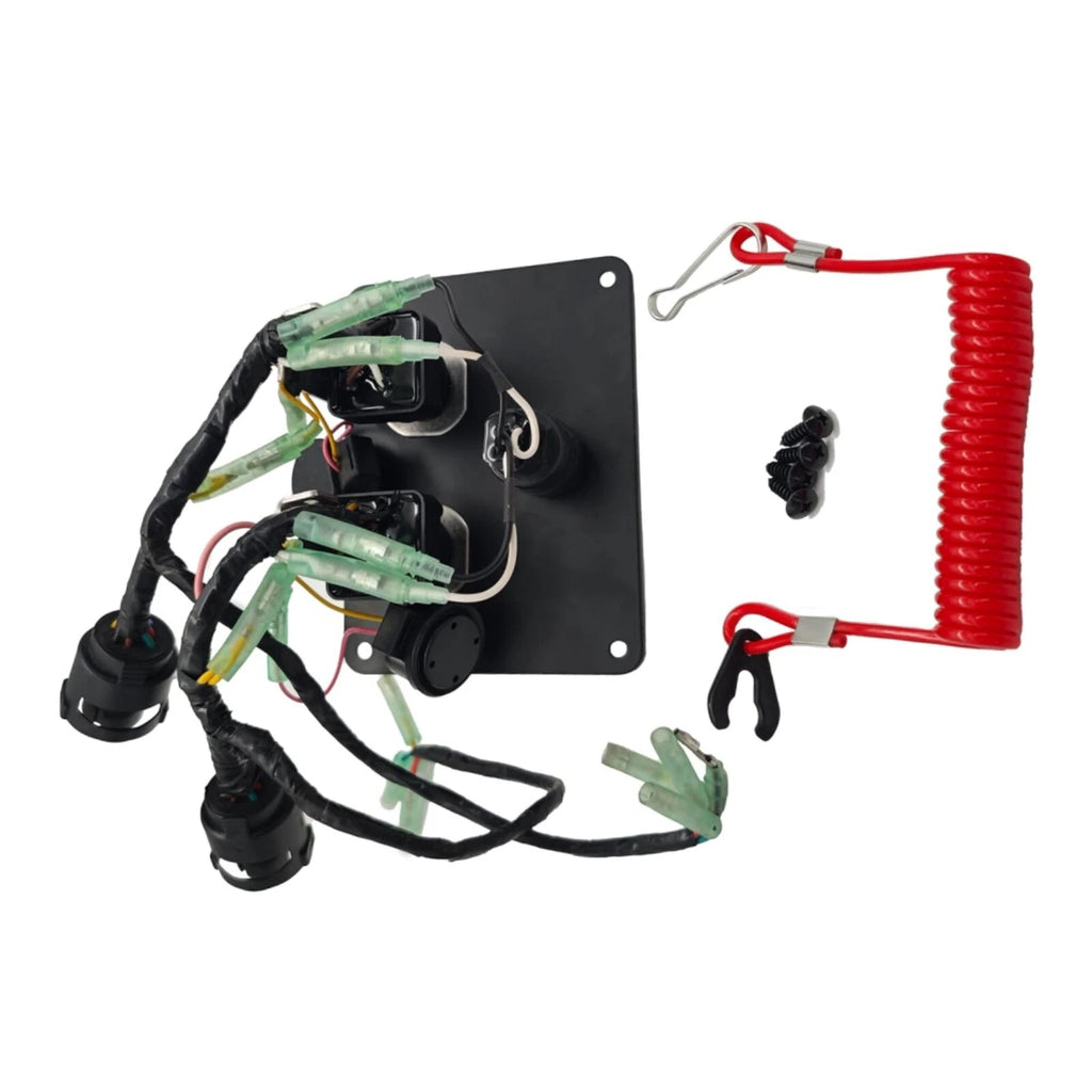 Dual Key Switch for Yamaha Outboards (6K1-82570-13-00, 6K1-82570-08-00)
