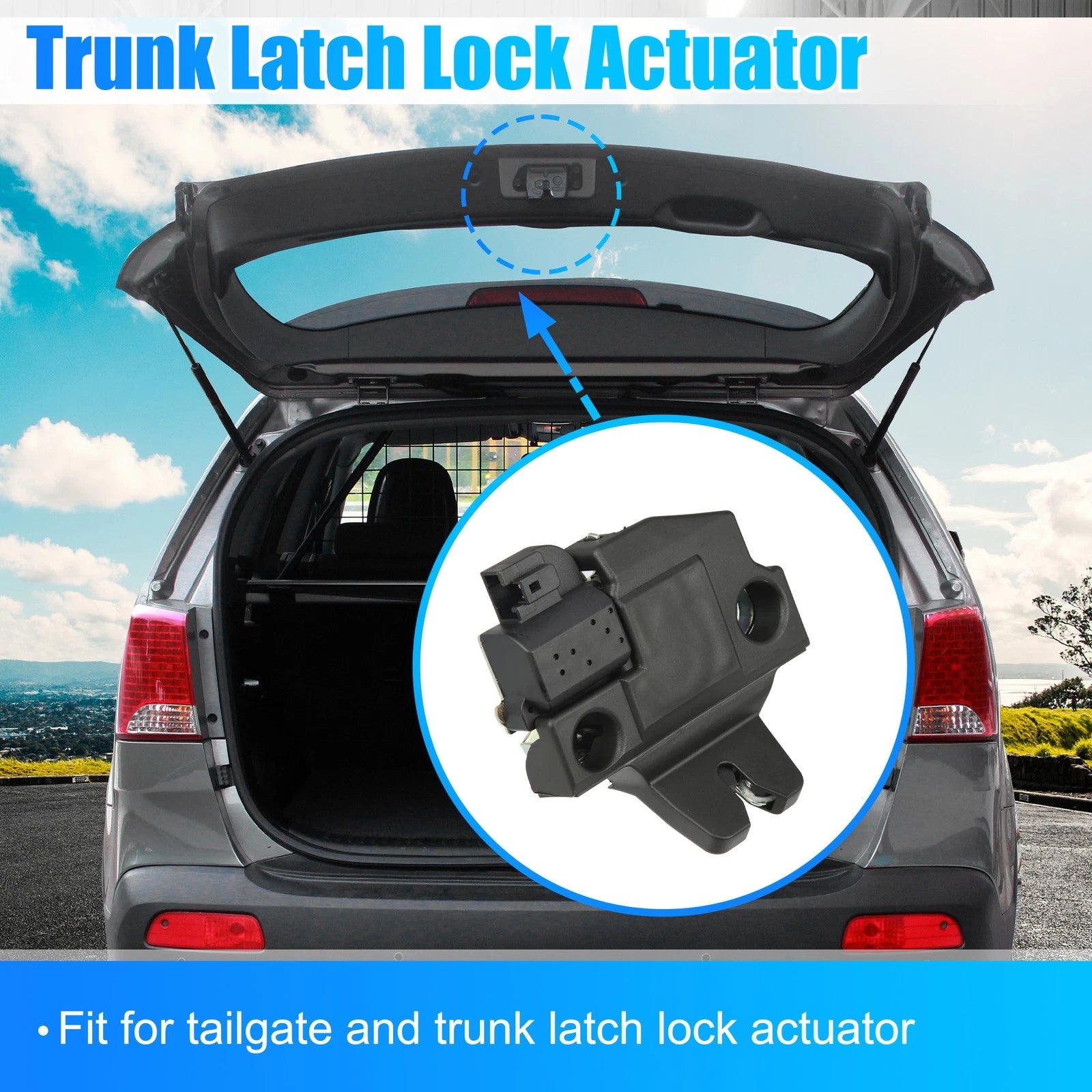 Tailgate Latch Actuator for Lexus ES350 (2007–2012) 64600-33140