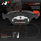 Front Disc Brake Rotor & Pad + Caliper for BMW E90 335d 335i (2007-2013)