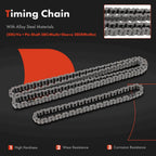 10x Timing Chain Kit for Ford Focus Escape Mercury Mariner (2003-2004)