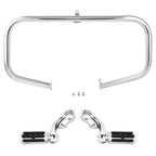 Engine Guard Crash Bar Footpegs for Harley Street Road Glide (2009–2024)