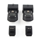 Engine Lock Hood Latches Catch for Jeep Wrangler JL (2018–2023) Black