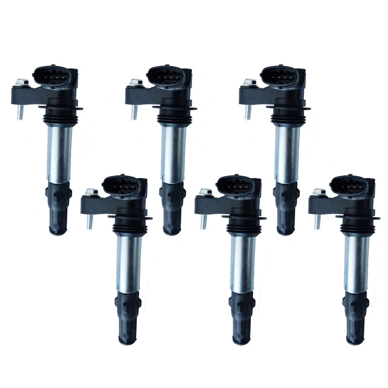 Set of 6 Ignition Coils for Enclave CTS Traverse (C1508, UF375, 12566569)