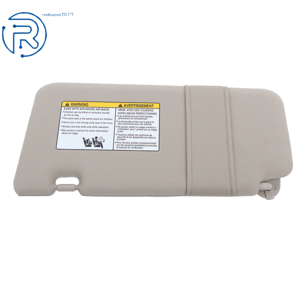 Right Passenger Side Sun Visor Shade for Nissan Versa (2007–2012)