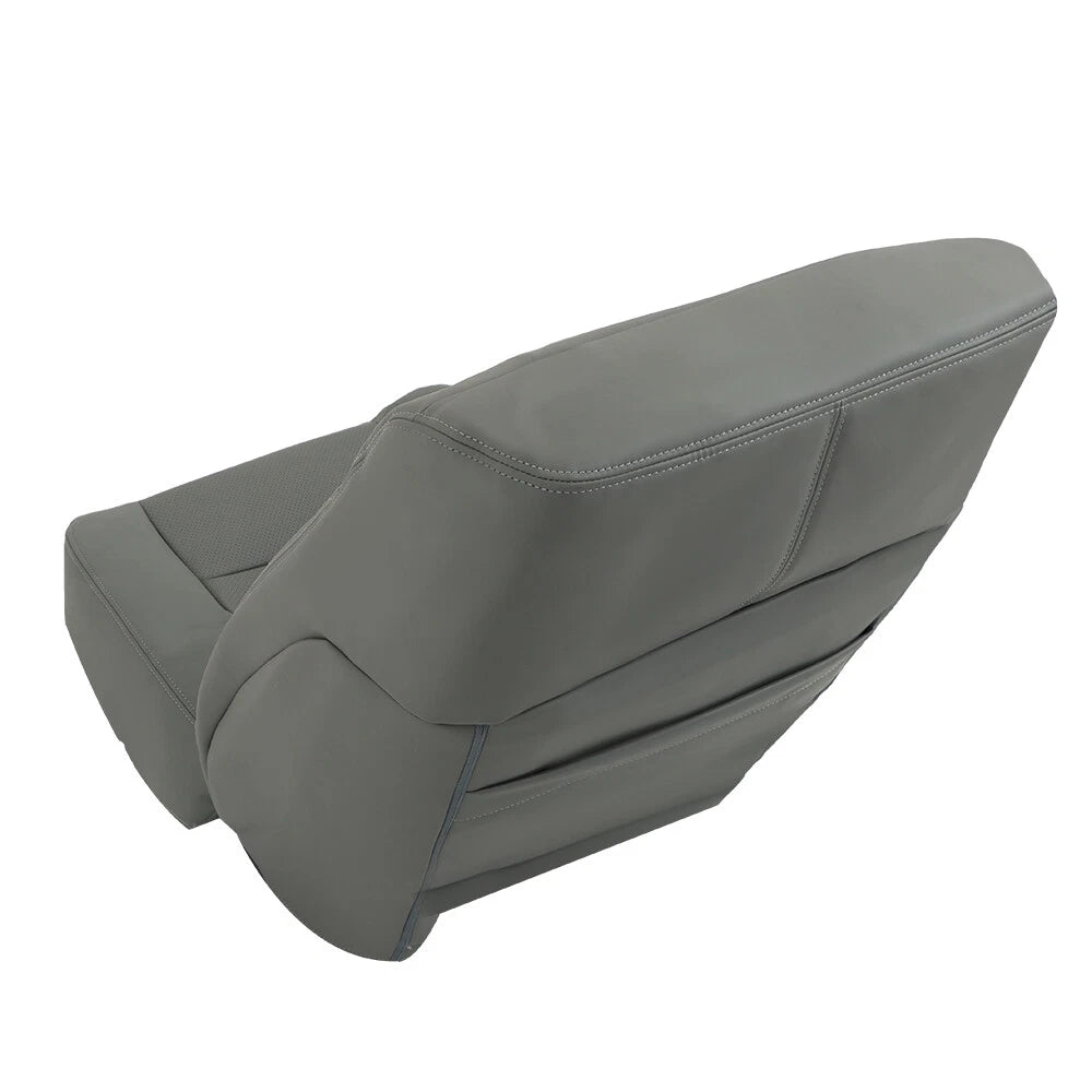 Leather Seat Covers for Ford F250 F350 Lariat (2011–2016) Gray