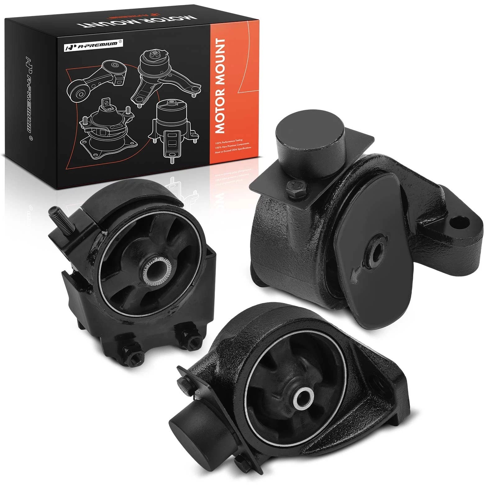 3X Engine Motor Mount for Kia Amanti (2004–2006) & Hyundai XG300 (2001)