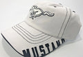 Ford Mustang Licensed Hat Cap White Black Pony Emblem for Ford Mustang (2005–2024)