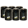 Set of 6 WIX Spin-On Engine Oil Filters for Buick Cadillac Chevrolet Isuzu Jeep