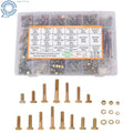 Hex Bolts and Nuts Kit for Automotive Applications (Various Sizes)