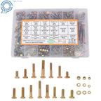 Hex Bolts and Nuts Kit for Automotive Applications (Various Sizes)