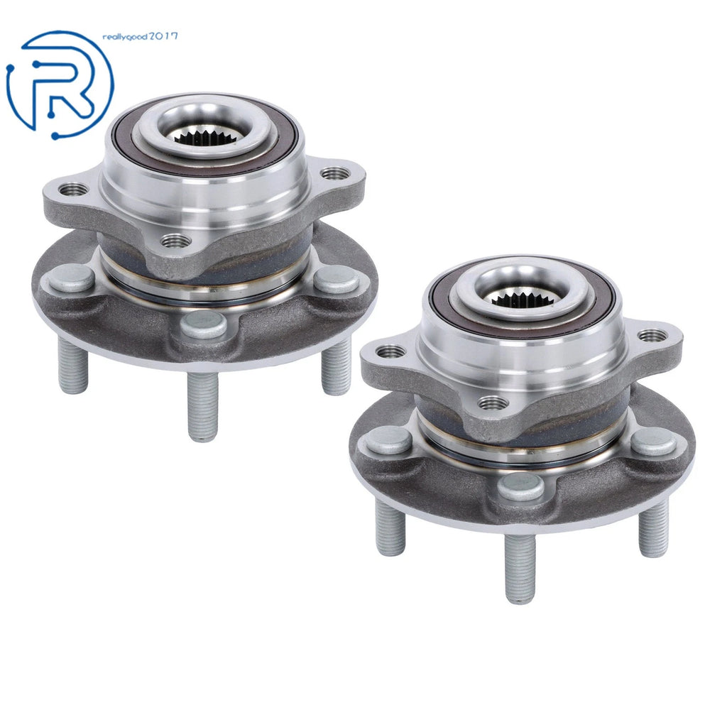 Set of 2 Front or Rear Wheel Hub Bearing Assembly for Ford Fusion Lincoln MKZ (2013–2020)