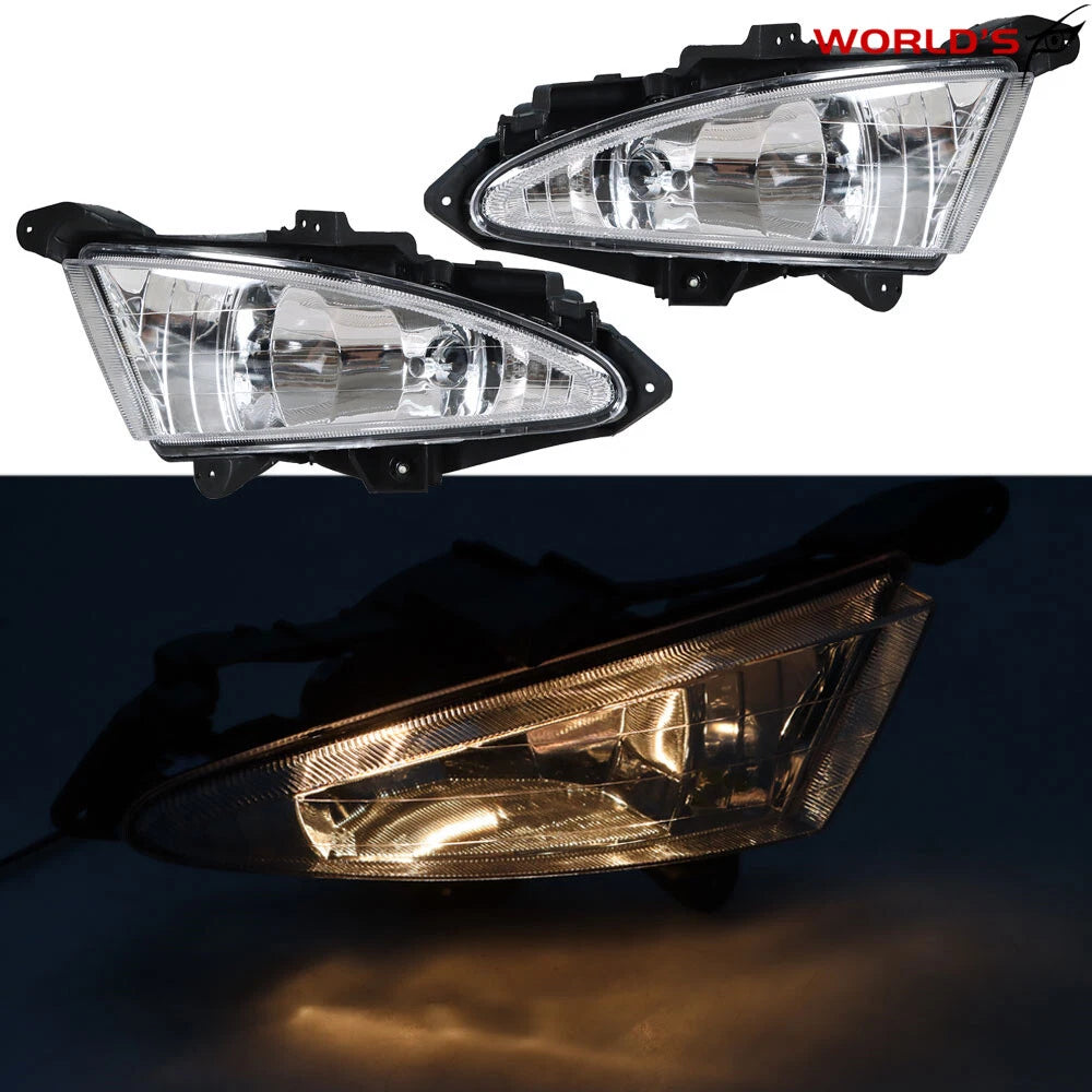 Front Pair Fog Lights for Hyundai Elantra (2007–2010)