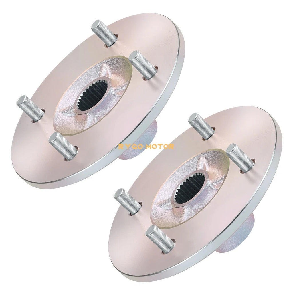 Set of 2 Rear Wheel Hubs for Yamaha Big Bear 400 YFM400FB (2007–2012) ATV