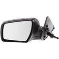 Manual Remote Mirror for Kia Soul (2010–2013) Left Textured Black Folding
