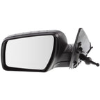 Manual Remote Mirror for Kia Soul (2010–2013) Left Textured Black Folding