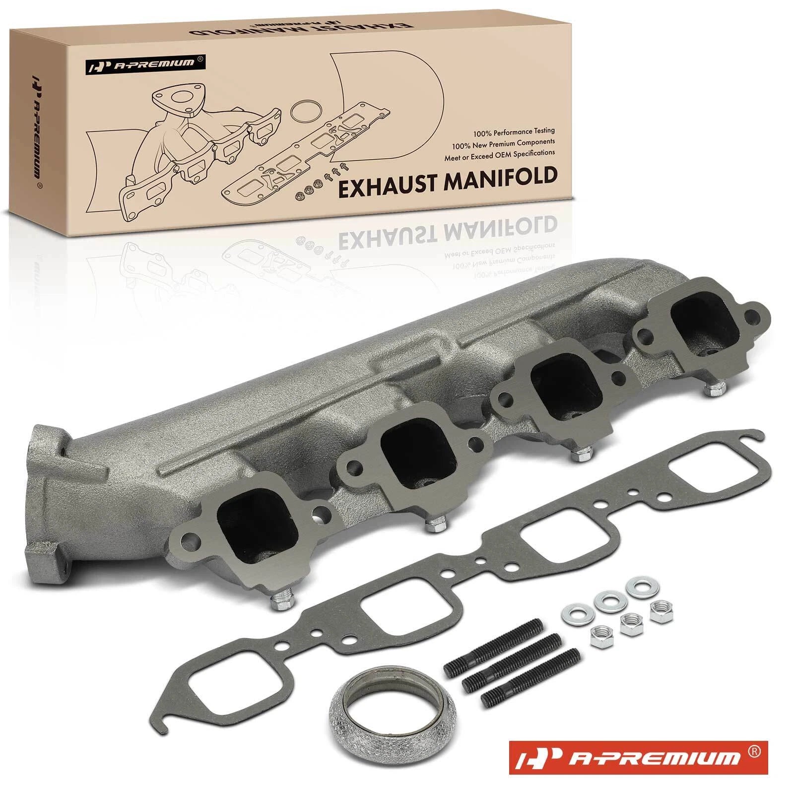 Exhaust Manifold with Gasket for Chevy Malibu (1973–1975)