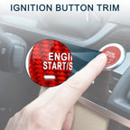 Engine Start Stop Button Cover for Chevrolet 