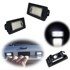 White LED License Plate Lights for BMW X1, X3, 220i, 320i, 328i, 335i, 435i, 520i