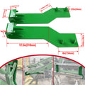 Quick Tach Weld On Mounting Brackets for John Deere Tractor Loader (YYYY–YYYY)