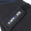 Pair of NRG Innovations GS-500BK Medium Size Racing Gloves for Auto Racing