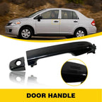 Outside Door Handle for Toyota Camry (2012–2017) Front Left Driver Side Black