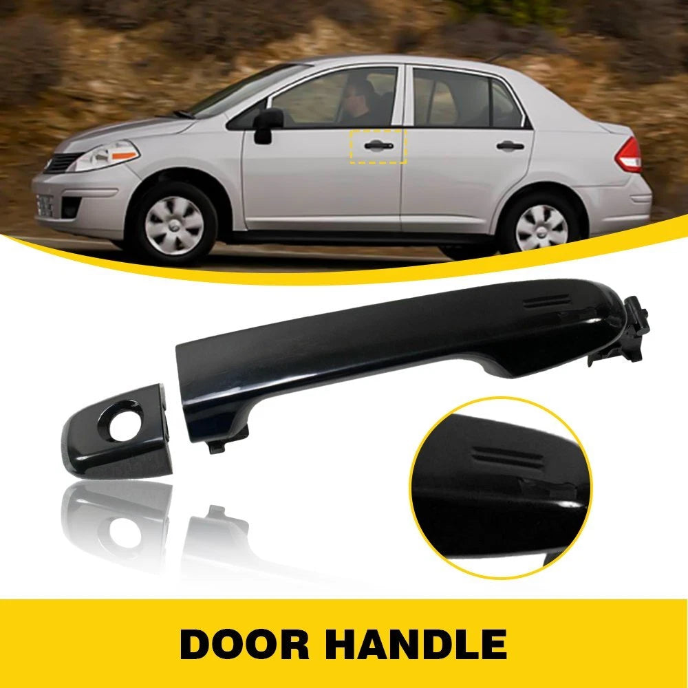 Outside Door Handle for Toyota Camry (2012–2017) Front Left Driver Side Black