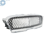 Front Bumper Upper Grille for Lincoln MKZ (2017–2019) Nickelplated