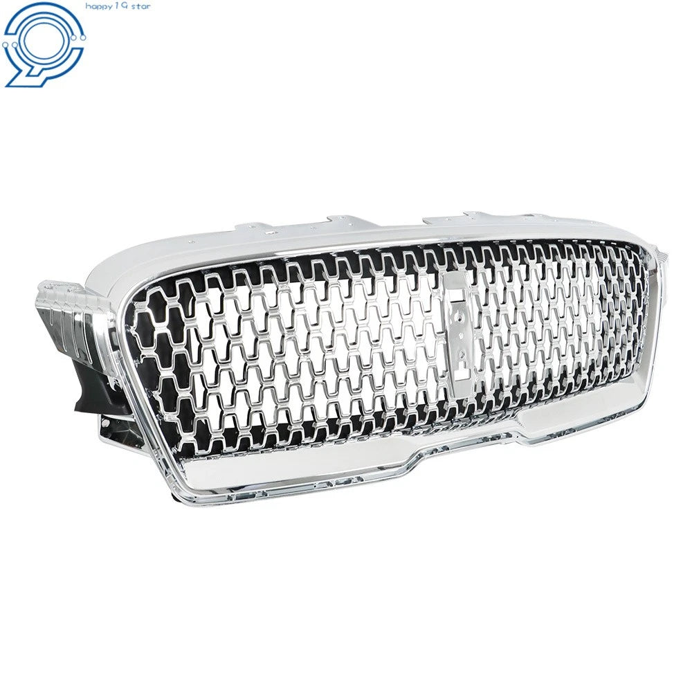 Front Bumper Upper Grille for Lincoln MKZ (2017–2019) Nickelplated