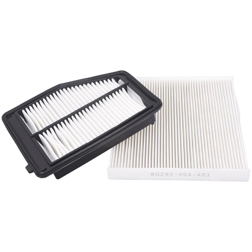Set of 2 Engine & Cabin Air Filters for Honda Civic (2012–2015) & Acura ILX (2013–2015)