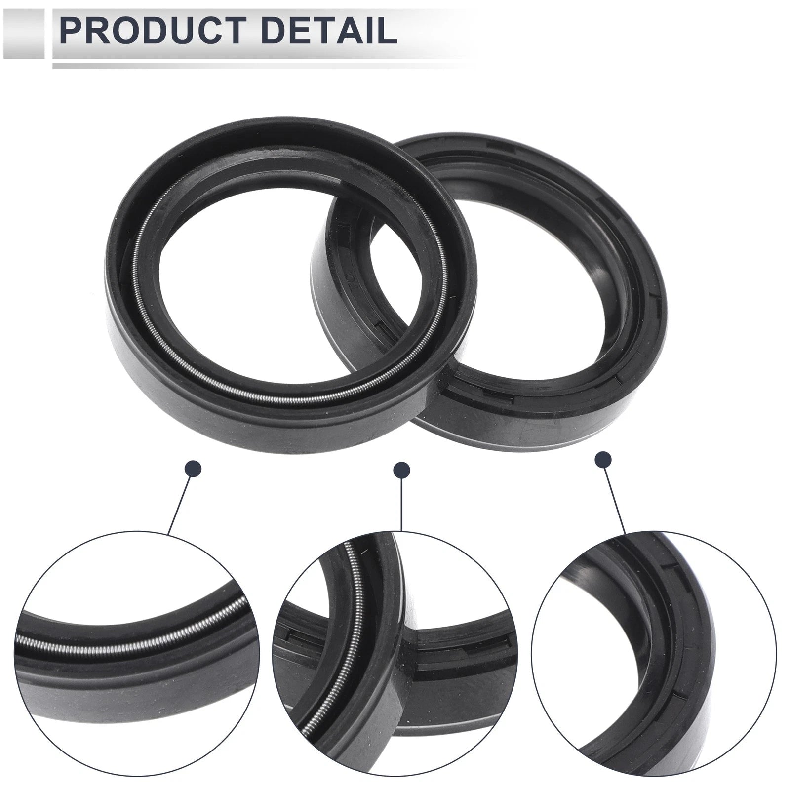 Set of 5 Oil Seal Rotary Shaft Seal TC Ring 28x37x7mm Nitrile Rubber