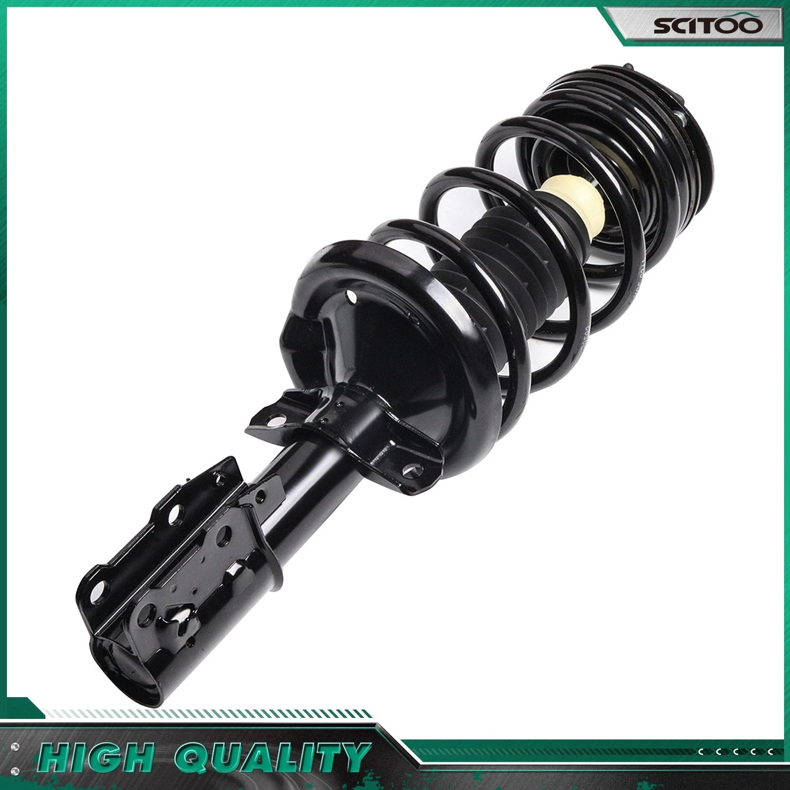 Front Pair Quick Complete Struts with Coil Spring for Saturn Ion (2003–2007)