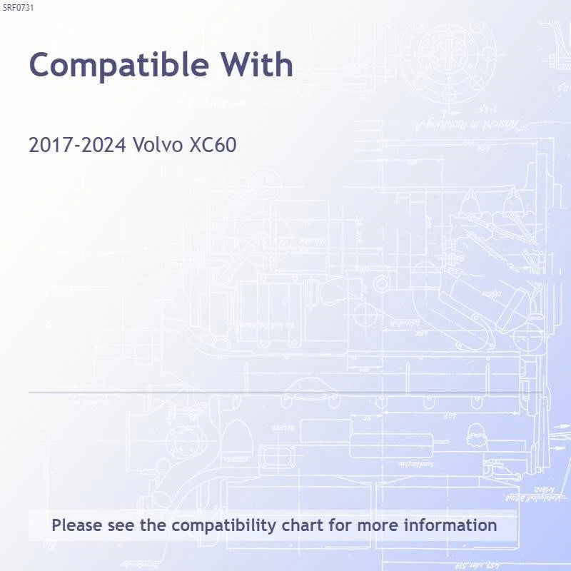 Pillar Post Covers Diamond Grade 4pc for Volvo XC60 (2017–2024)