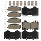 Complete Ceramic Brake Set for Toyota Tundra Sequoia (2008–2021)