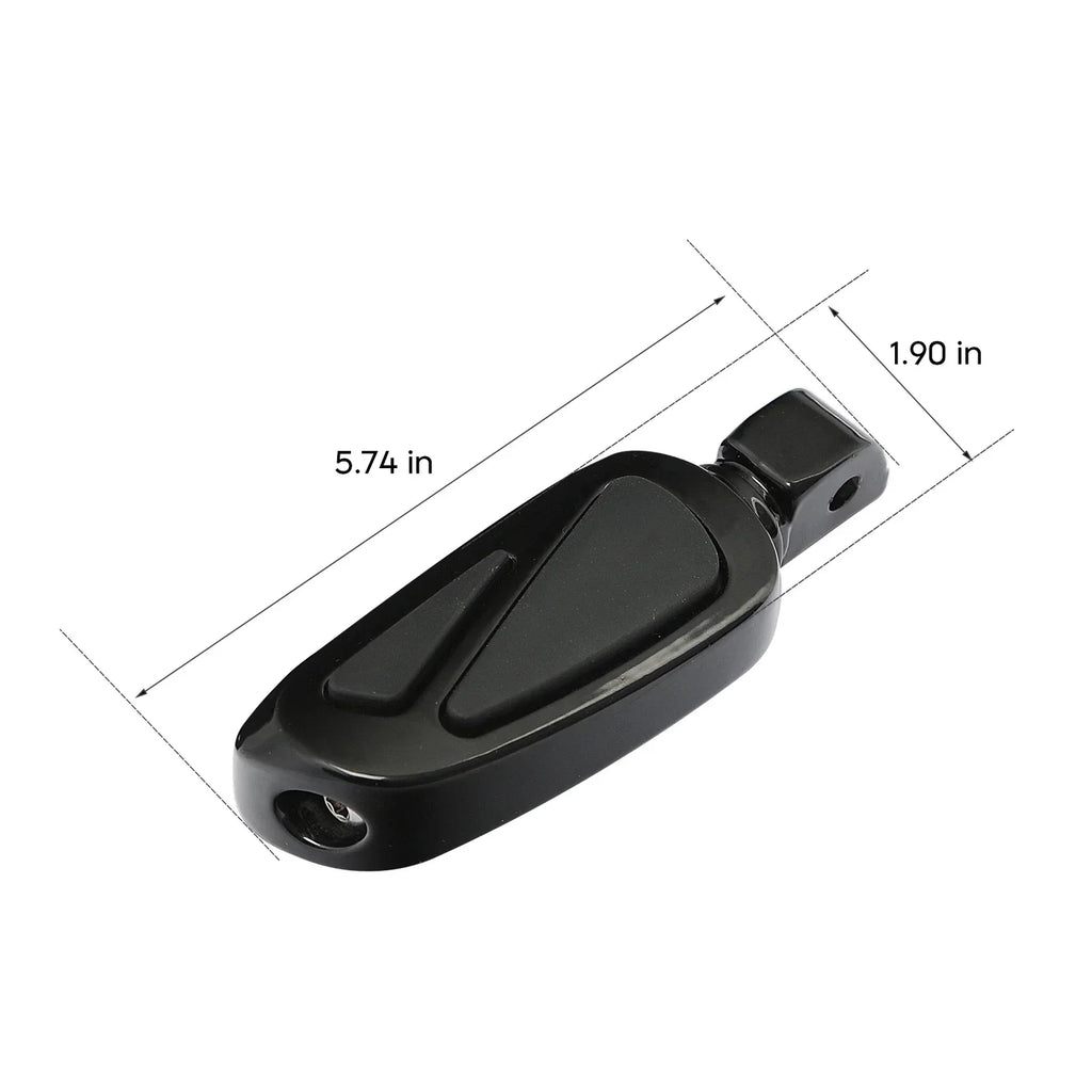 Rear Passenger Pegs Footrests for Harley Softail FLFBS Fat Boy (2018-2025)
