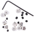 Set of 10 Pin Keeper Locking Backs for Hats Bags Cards