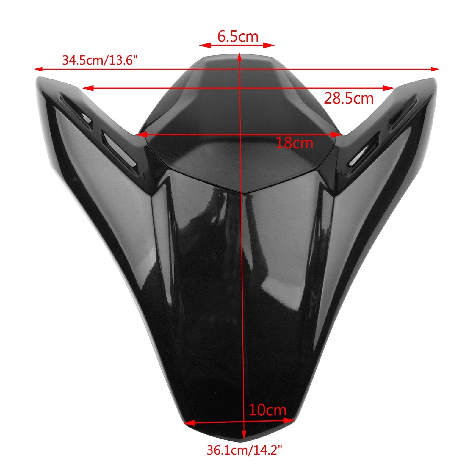 ABS Rear Seat Fairing Cover for Kawasaki Z900 Z ABS (2017–2024) Black