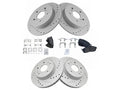 Front and Rear Brake Pad and Rotor Kit for Suzuki SX4 (2007–2013) MV916JS