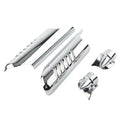 Chrome Fork Lower Leg Deflectors for Harley Touring FLHT (2000-2013)