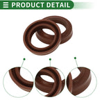 Set of 5 Oil Seal Rotary Shaft Seal FKM Rubber 20x28x4.5mm