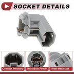 1 Pc License Plate Light Socket for Toyota Camry (2000–2021) No. 9007599005