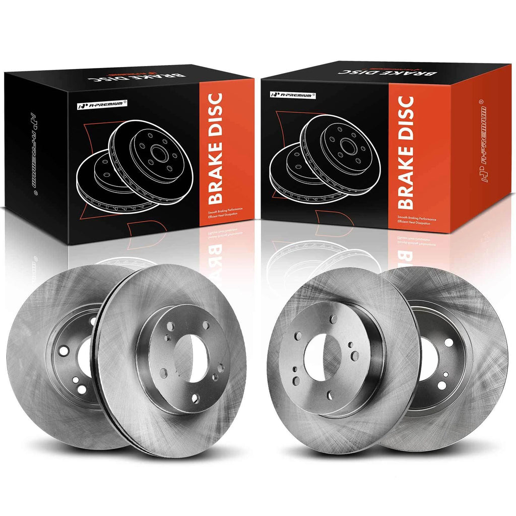 Set of 4 Disc Brake Rotors for Nissan Maxima (1994–1999)