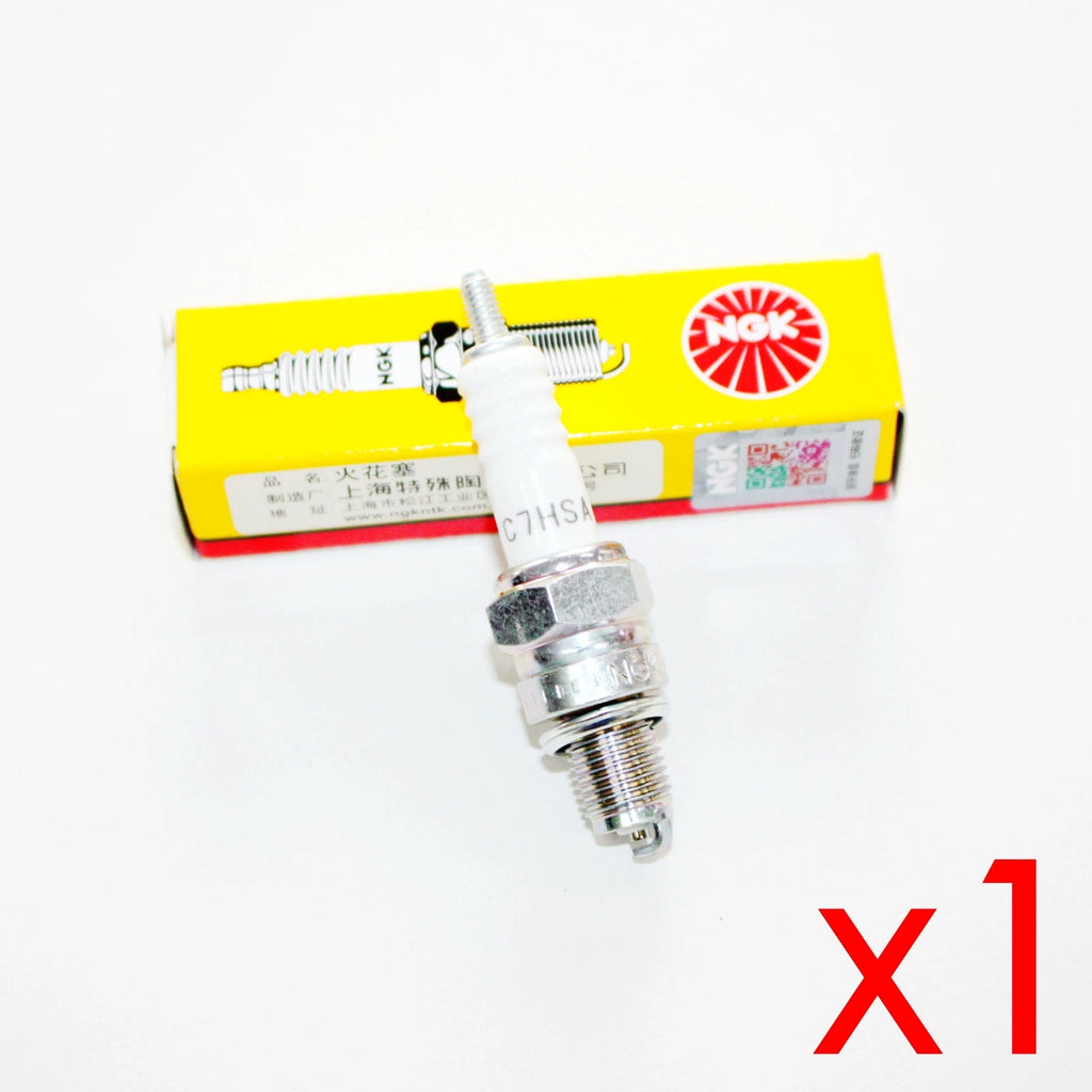 1X NGK C7HSA Spark Plug for PIT PRO 110c 125cc 140cc (Year Not Specified)