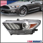 Projector HID Xenon LED DRL Headlight for Ford Mustang (2015–2017)