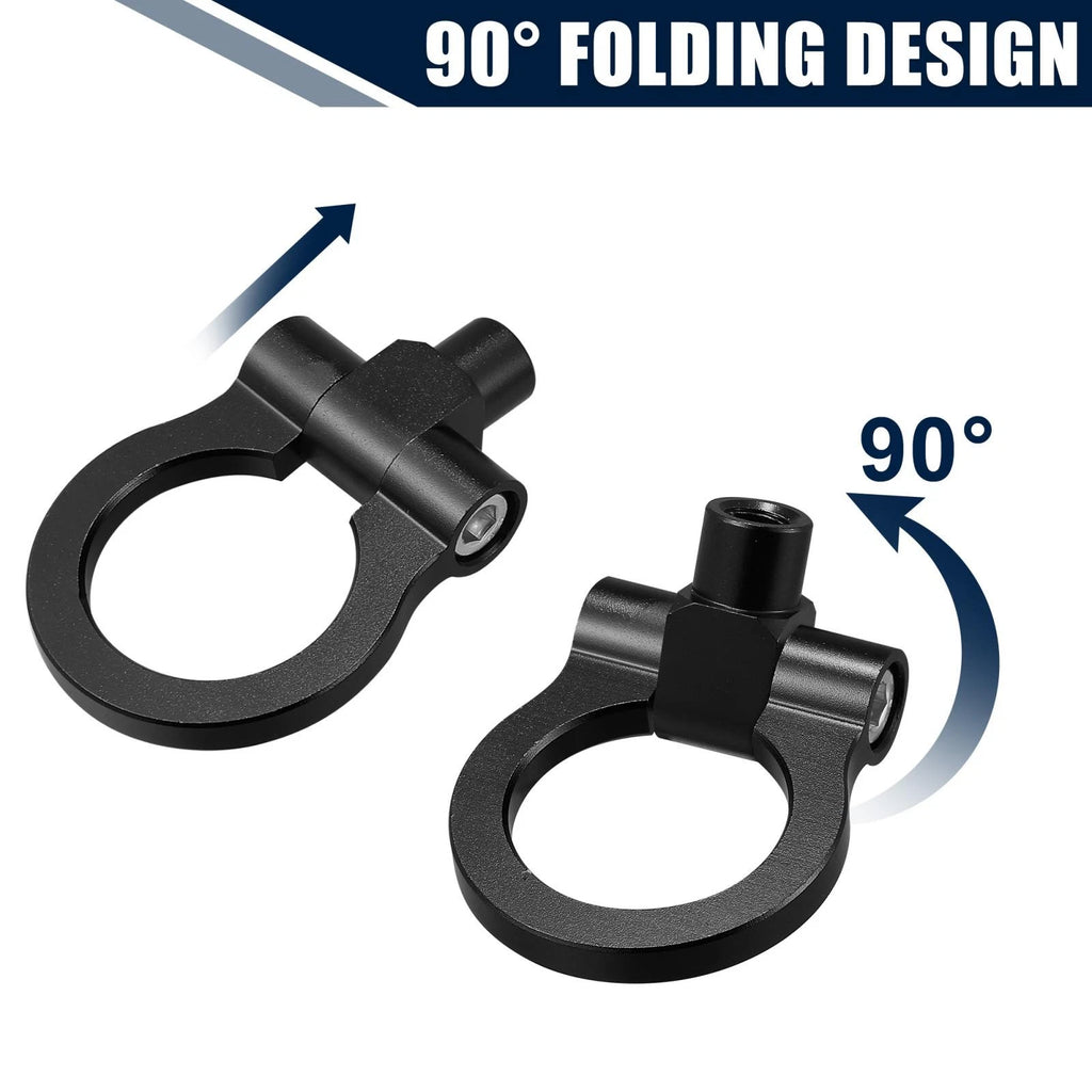 Tow Hook Ring for Chevy Camaro (2016–2023) Black 724708594257