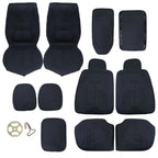 Full Set PU Leather Car Seat Covers for Ford F-150 Crew Cab (2007–2022)