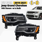 Xenon Headlights for Jeep Grand Cherokee (2019–2021) Left + Right