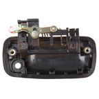Set of 2 Black Exterior Door Handles for Toyota Tacoma (1995–2004)